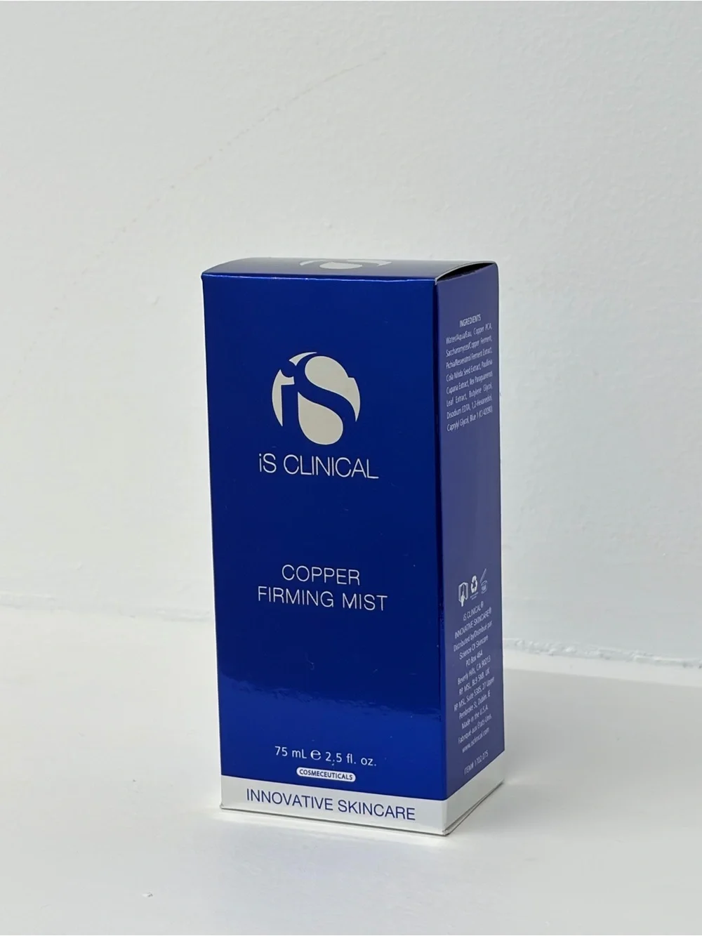 iS CLINICAL Copper Firming Mist — Brand New + Sealed!